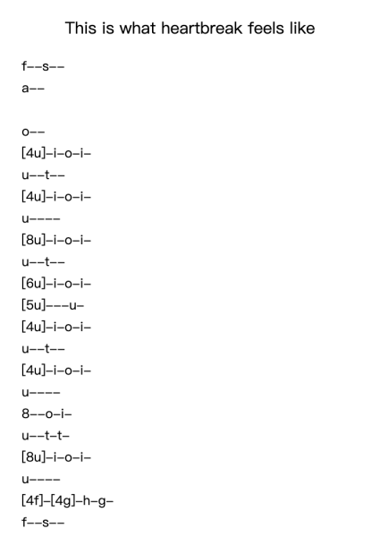 This is what heartbreak feels like