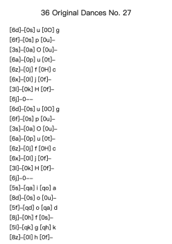 36 Original Dances, D. 365: No. 27