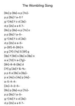 The Wombling Song