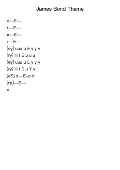 James Bond Theme