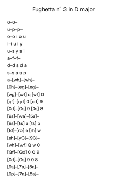 Fughetta No. 3 in D Major