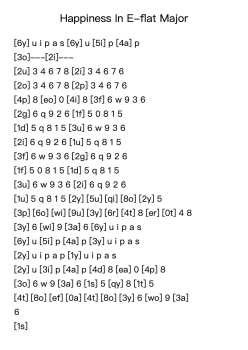 Happiness In E-flat Major