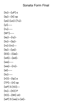 Sonata Form Final