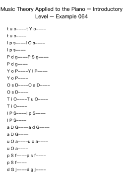 Music Theory Applied to the Piano – Introductory Level – Example 064