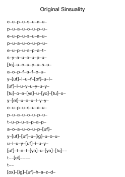 Original Sinsuality