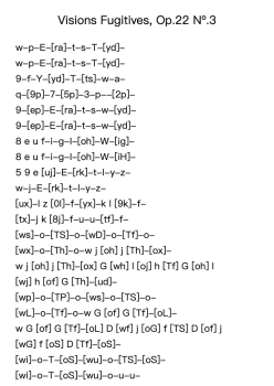 Visions Fugitives, Op. 22 No. 3