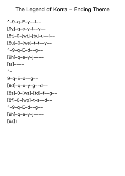 The Legend of Korra - Ending Theme