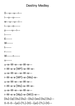 Destiny Medley