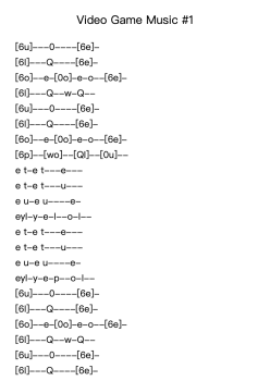 Video Game Music #1