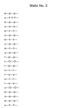 Waltz No. 2