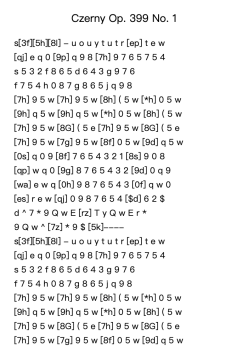 Op. 399 No. 1