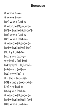 Berceuse Op. 57