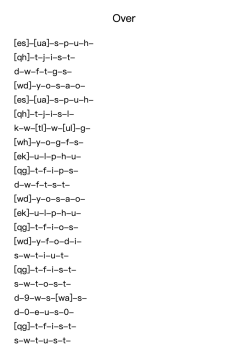 Over