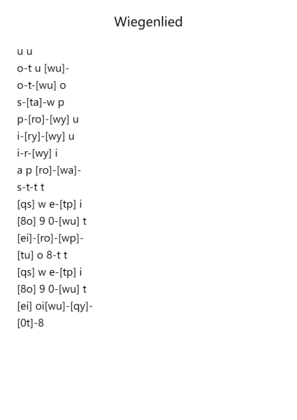 Wiegenlied, Op. 49, No. 4