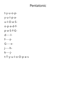 Pentatonic