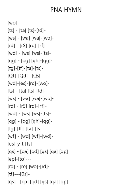 PNA HYMN