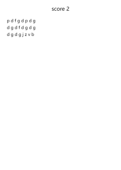 score 2