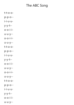The ABC Song
