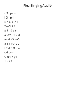 FinalSingingAudit4