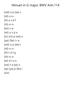 Minuet in G Major, BWV Anh. 114