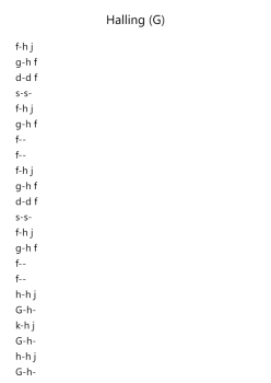 Halling (G)