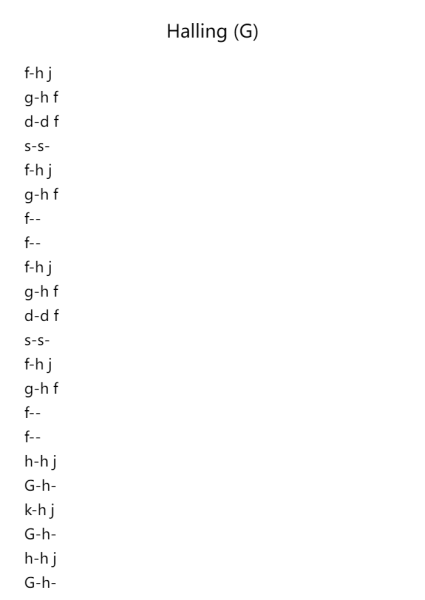 Halling (G)