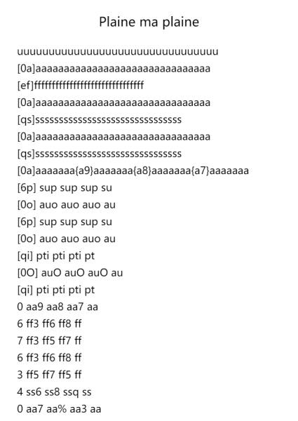 Plaine ma plaine