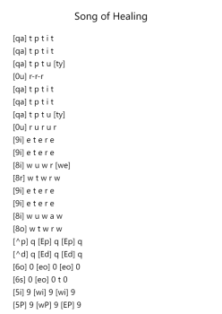 Song of Healing