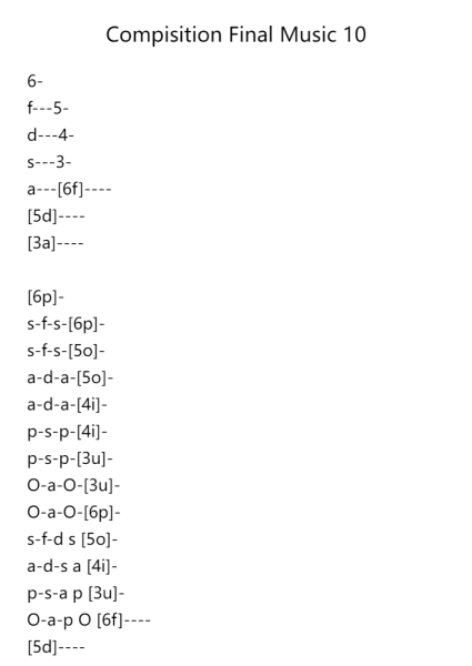 Compisition Final Music 10