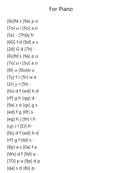 For Piano 3-30-2024