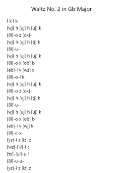 Waltz No. 2 in G-flat Major