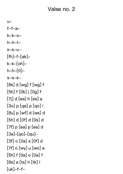 Valse No. 2