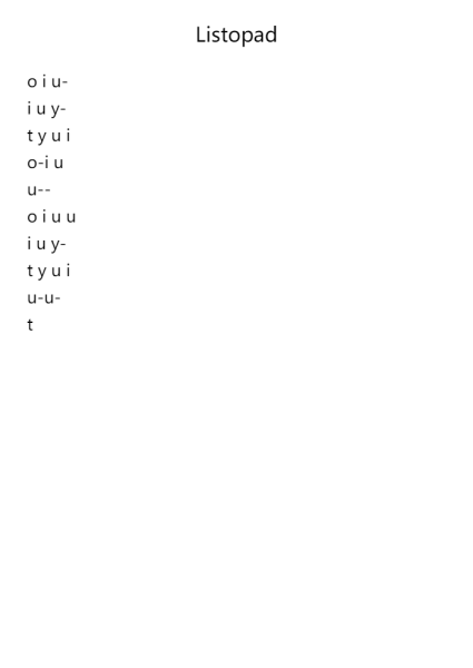 Listopad