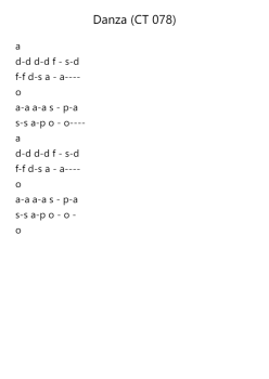 Danza (CT 078)
