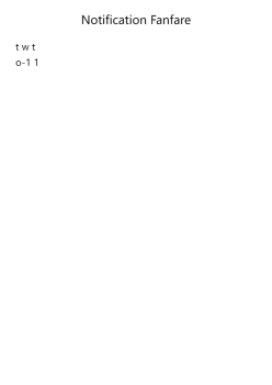 Notification Fanfare