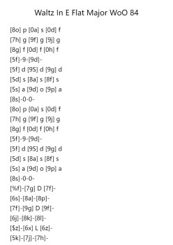 Waltz in E-Flat Major, WoO 84