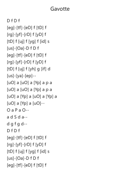 Gavotte