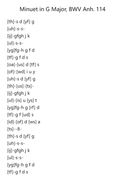 Minuet in G Major, BWV Anh. 114