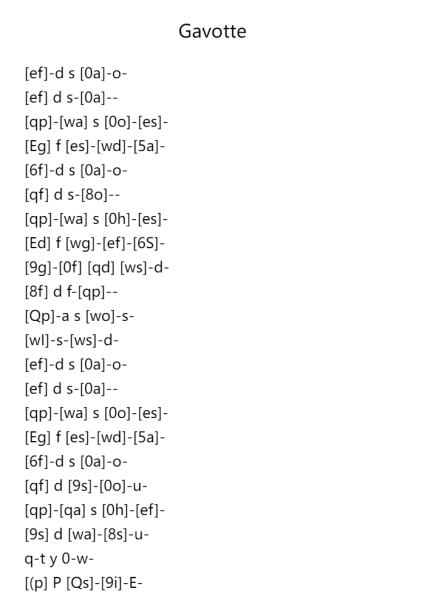 Gavotte