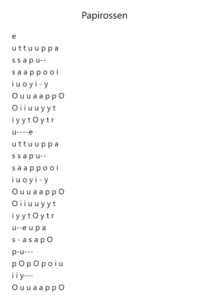 Papirossen