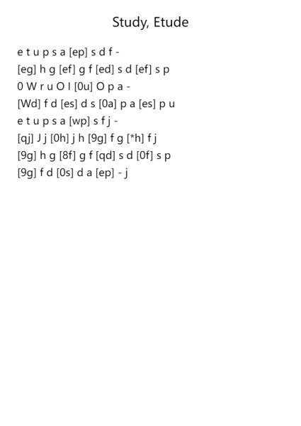 Etude, Op. 29, No. 23