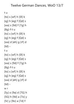 Twelve German Dances, WoO 13: Dance No. 7