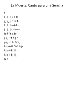 Canto para una Semilla
