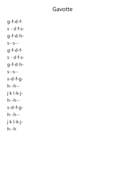 Gavotte