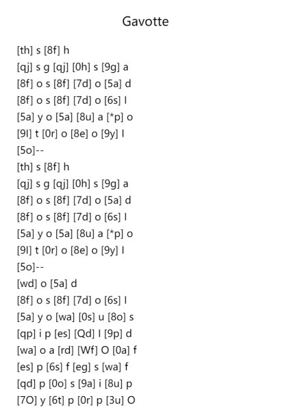 Gavotte