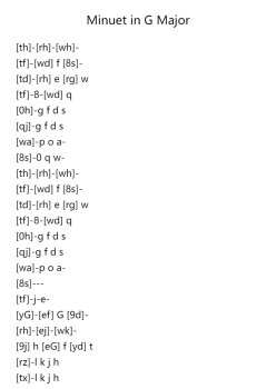 Minuet in G Major, BWV Anh. 114