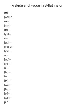 Prelude and Fugue in B-flat Major