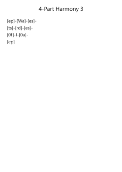 4-Part Harmony 3