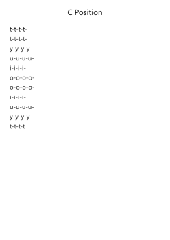 C Position