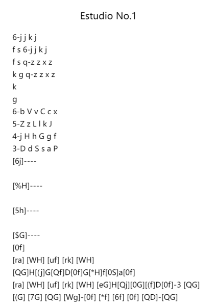 Estudio No. 1